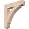 Ekena Millwork Thorton Craftsman Smooth Bracket, Douglas Fir, 5 1/2"W x 32"D x 32"H BKT06X32X32THR04SDF - alternate 1